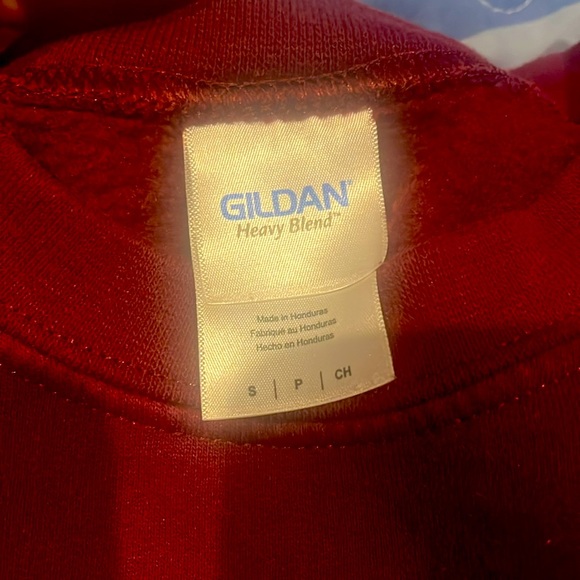 Stranger Things Small Sweatshirt Maroon - Picture 2 of 3